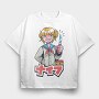 Sailor Girl Knife, Tricou Oversize Barbati (Unisex)