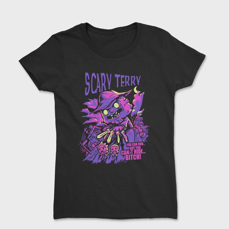 Scary Terry Run, Tricou Femei