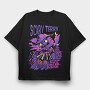 Scary Terry Run, Tricou Oversize Barbati (Unisex)