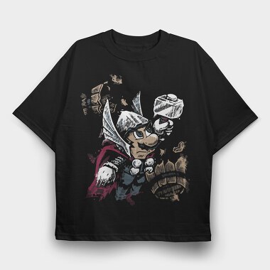 Scream Of The Wolf, Tricou Oversize Barbati (Unisex)