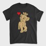 Simba Crown Heart, Tricou Barbati (Unisex)
