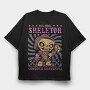 Skeletor Skull Conquer, Tricou Oversize Barbati (Unisex)