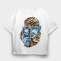 Skeletor Skull Mask, Tricou Oversize Barbati (Unisex)