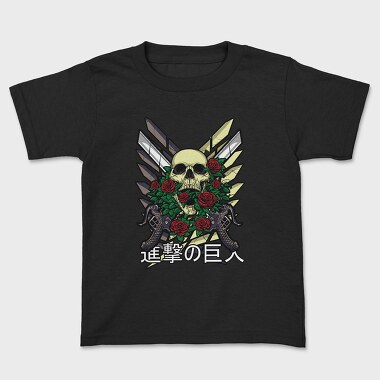 Skull Roses Guns, Tricou Copii