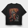 Slayer Skull, Tricou Oversize Barbati (Unisex)