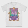 Retro Trippy Landscape, Tricou Barbati (Unisex)