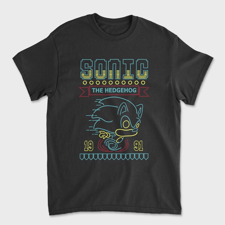 Sonic Speed Rush, Tricou Barbati (Unisex)