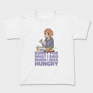 Sorry For What I Said, Tricou Copii