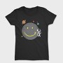 Space Smiley Astronaut, Tricou Femei