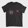 Spider Heart Love, Tricou Barbati (Unisex)