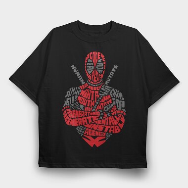 Spiderman Mutate, Tricou Oversize Barbati (Unisex)