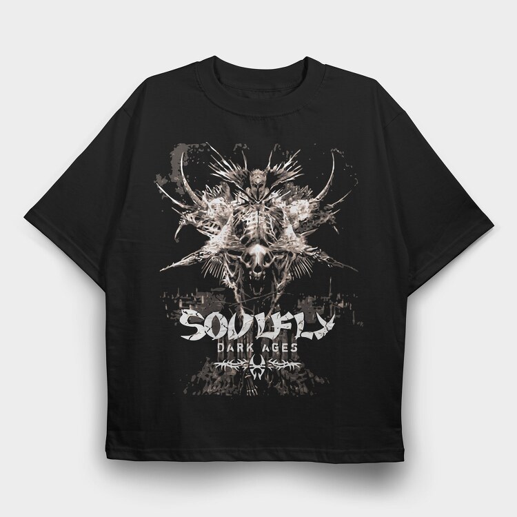 Spiky Tree Spirit, Tricou Oversize Barbati (Unisex)