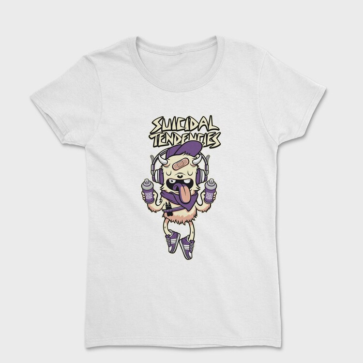 Spray Paint Monster, Tricou Femei