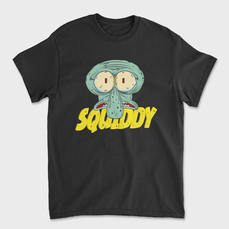 Squidly Eyes, Tricou Barbati (Unisex)