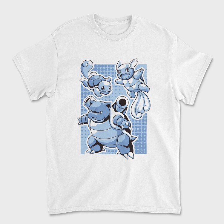 Squirtle Splash, Tricou Barbati (Unisex)