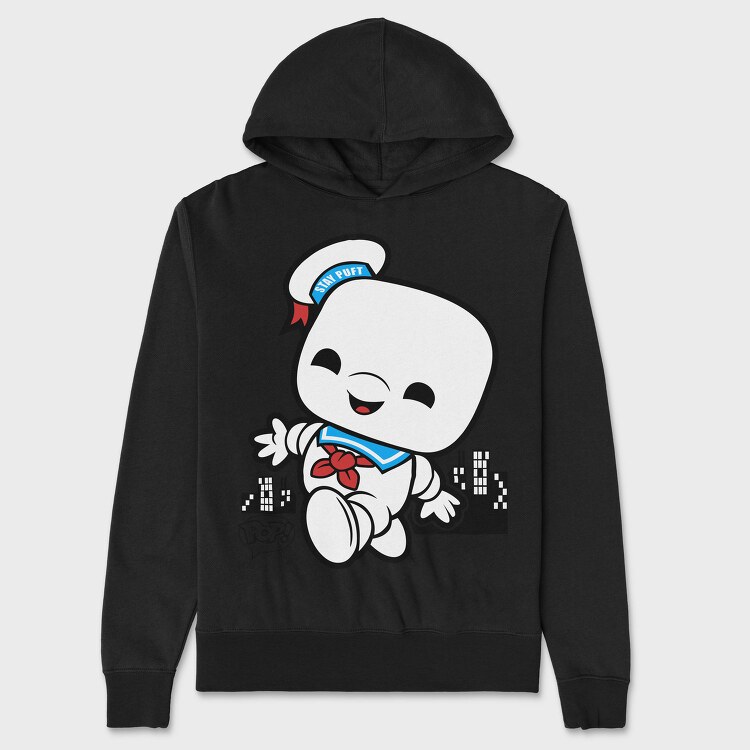 Stay Puft Pop Ghost, Hanorac Oversize Barbati (Unisex)