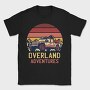 Retro Sunset Overland Adventures, Tricou Barbati (Unisex)