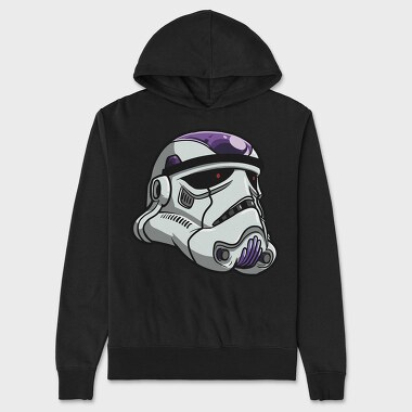 Stormtrooper Purple, Hanorac Oversize Barbati (Unisex)