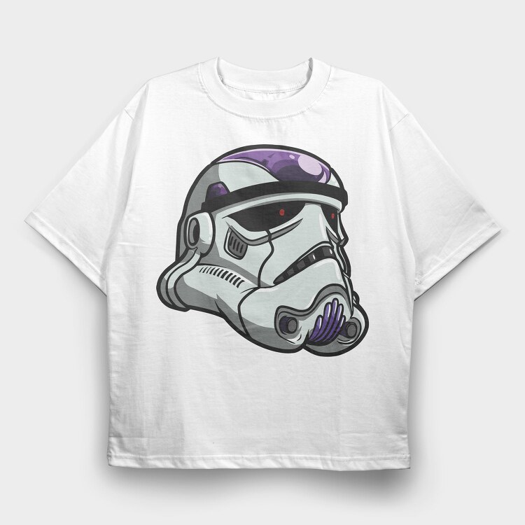 Stormtrooper Purple, Tricou Oversize Barbati (Unisex)
