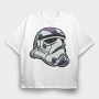 Stormtrooper Purple, Tricou Oversize Barbati (Unisex)