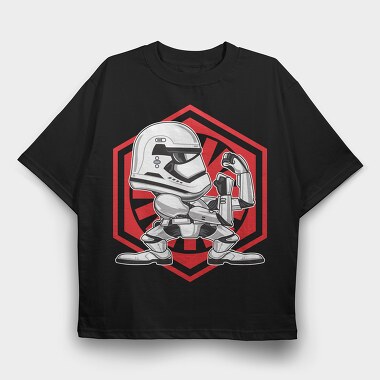 Stormtrooper Salute, Tricou Oversize Barbati (Unisex)