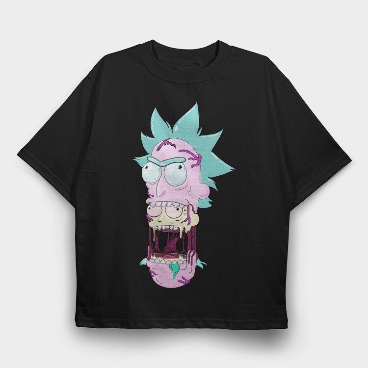 Sugar Skull Dreams, Tricou Oversize Barbati (Unisex)