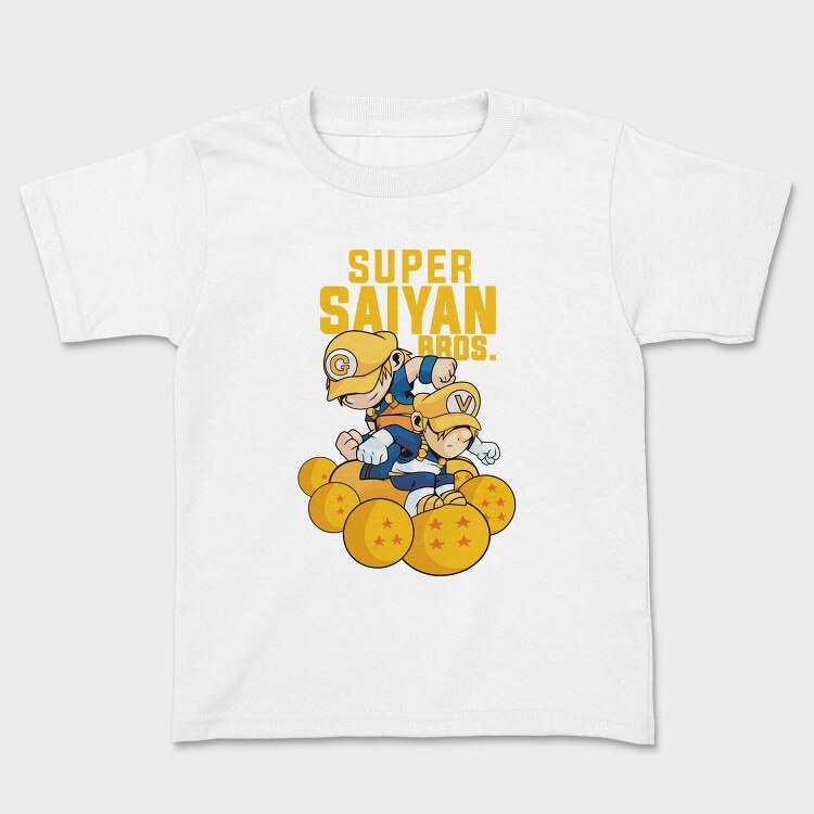 Super Saiyan Bros, Tricou Copii