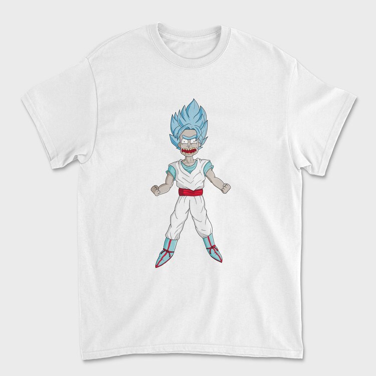 Super Saiyan Rick, Tricou Barbati (Unisex)