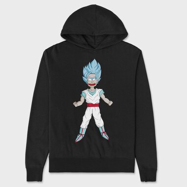 Super Saiyan Rick, Hanorac Oversize Barbati (Unisex)