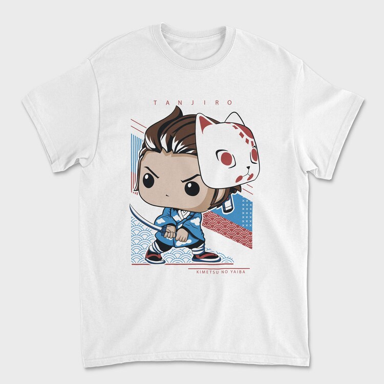 Tanjiro Katana Pop, Tricou Barbati (Unisex)
