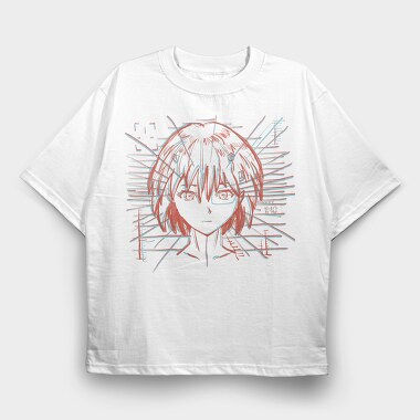Targeted Sketch, Tricou Oversize Barbati (Unisex)