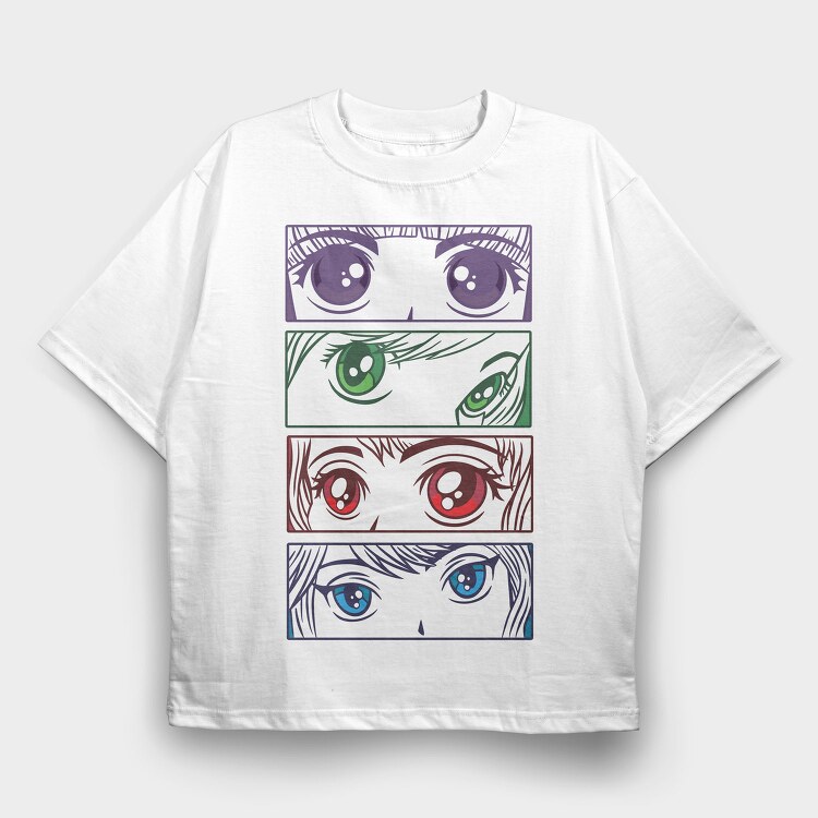 Tears Of Anime, Tricou Oversize Barbati (Unisex)