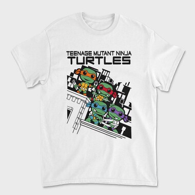 Teenage Mutant Ninja Turtles 2, Tricou Barbati (Unisex)