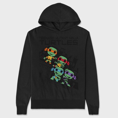 Teenage Mutant Ninja Turtles 2, Hanorac Oversize Barbati (Unisex)