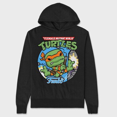 Teenage Mutant Ninja Turtles 5, Hanorac Oversize Barbati (Unisex)