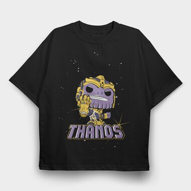 Thanos Headshot, Tricou Oversize Barbati (Unisex)