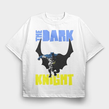 The Dark Knight, Tricou Oversize Barbati (Unisex)