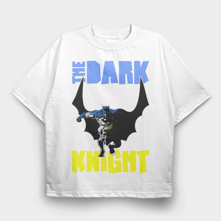The Dark Knight, Tricou Oversize Barbati (Unisex)