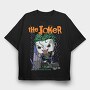 The Jokers Grin, Tricou Oversize Barbati (Unisex)