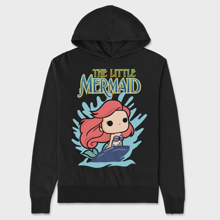 The Little Mermaid, Hanorac Oversize Barbati (Unisex)