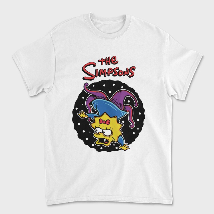 The Simpsons Maggie, Tricou Barbati (Unisex)