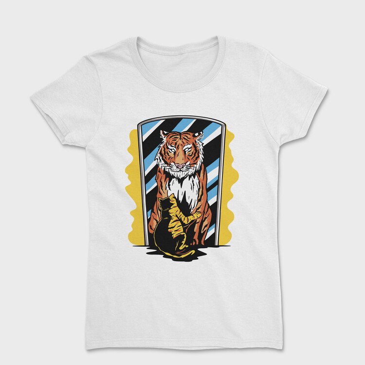 Tiger Cat Embrace, Tricou Femei