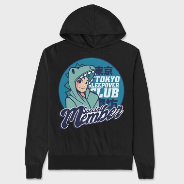Tokyo Sleepover Club, Hanorac Oversize Barbati (Unisex)