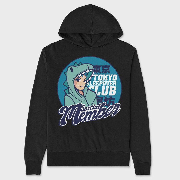 Tokyo Sleepover Club, Hanorac Oversize Barbati (Unisex)