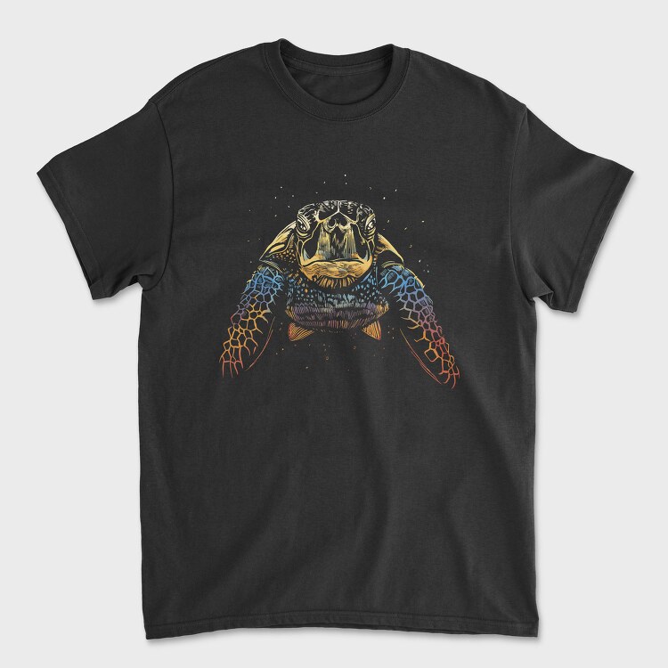 Tortoise Shell Art, Tricou Barbati (Unisex)