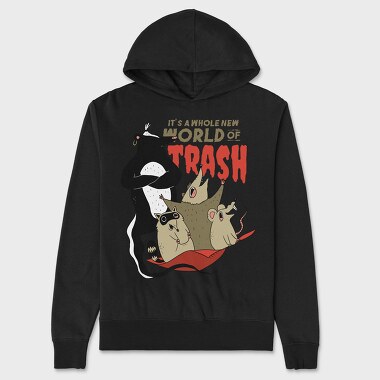 Trashy Possums, Hanorac Oversize Barbati (Unisex)