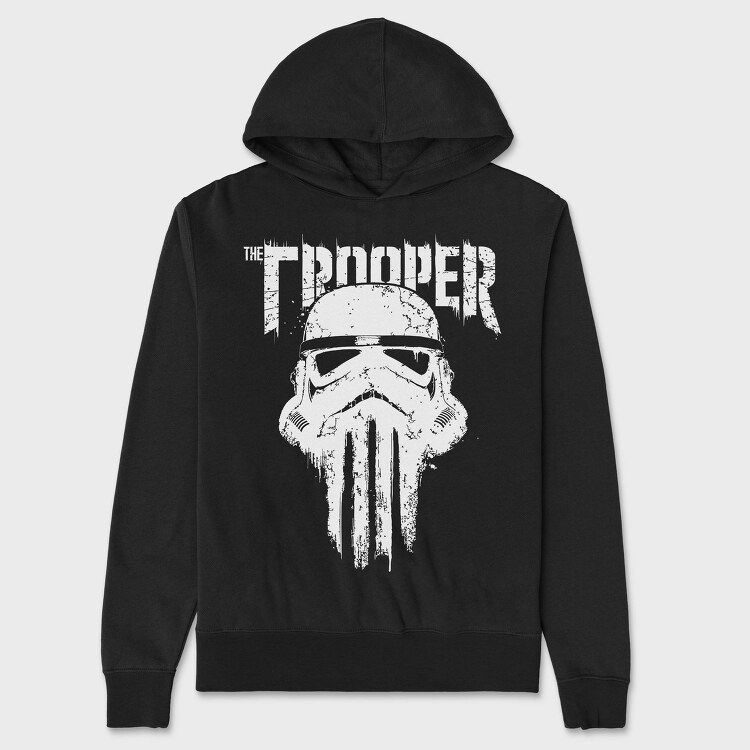 Trooper Punisher, Hanorac Oversize Barbati (Unisex)