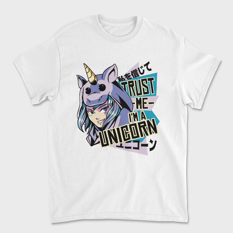 Trust Me Unicorn, Tricou Barbati (Unisex)
