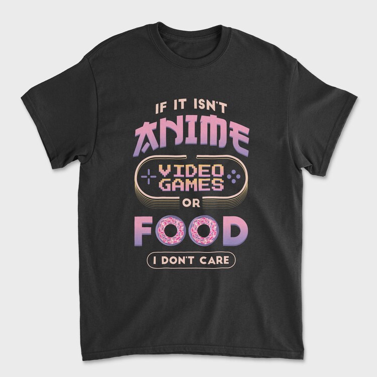 Video Game Donut Care, Tricou Barbati (Unisex)