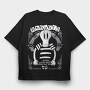 Vintage Knight Emblem, Tricou Oversize Barbati (Unisex)
